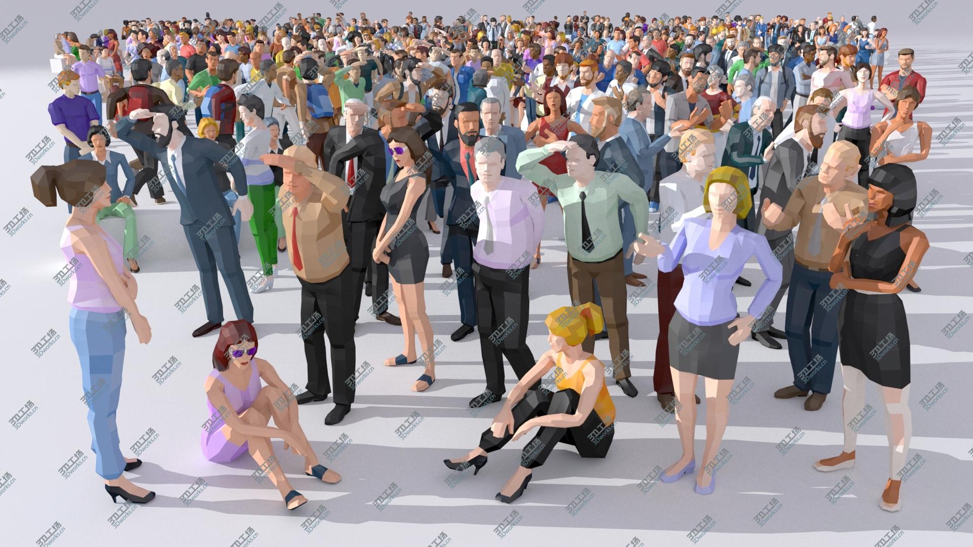 images/goods_img/20210313/City People x500 Static Poses Lowpoly ArchViz 3D model/4.jpg